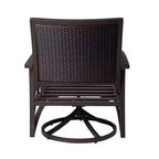 Set Kinger Home Lark da 3 pezzi con braciere a propano in vimini e telaio in alluminio