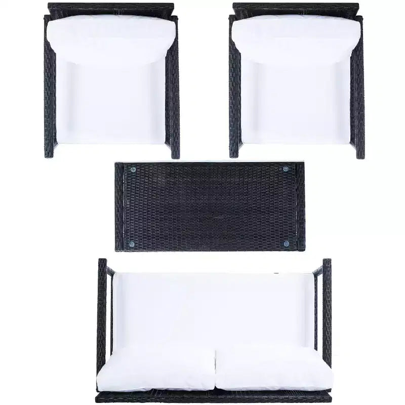 Set soggiorno Garnen 4 pezzi - Interni/Esterni - PAT7714 - Safavieh