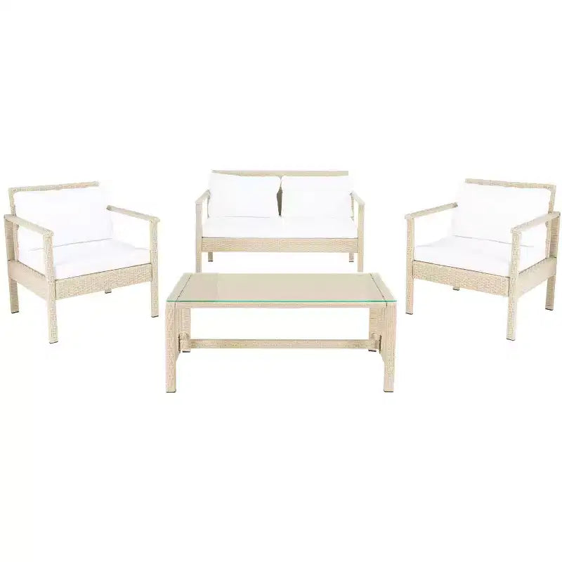 Set soggiorno Garnen 4 pezzi - Interni/Esterni - PAT7714 - Safavieh