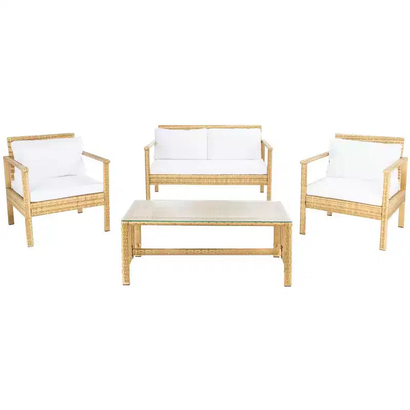 Set soggiorno Garnen 4 pezzi - Interni/Esterni - PAT7714 - Safavieh
