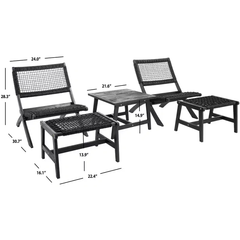Set da soggiorno Casella - Per interni/esterni - PAT7077 - Safavieh