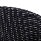 Set di sdraio Merami 3 pezzi - Per interni/esterni - PAT9017 - Nero/Beige - Safavieh