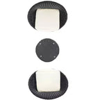 Set di sdraio Merami 3 pezzi - Per interni/esterni - PAT9017 - Nero/Beige - Safavieh