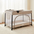 Joie Sesame LX One-Hand Fold Playard with Bassinet & Folding Changer